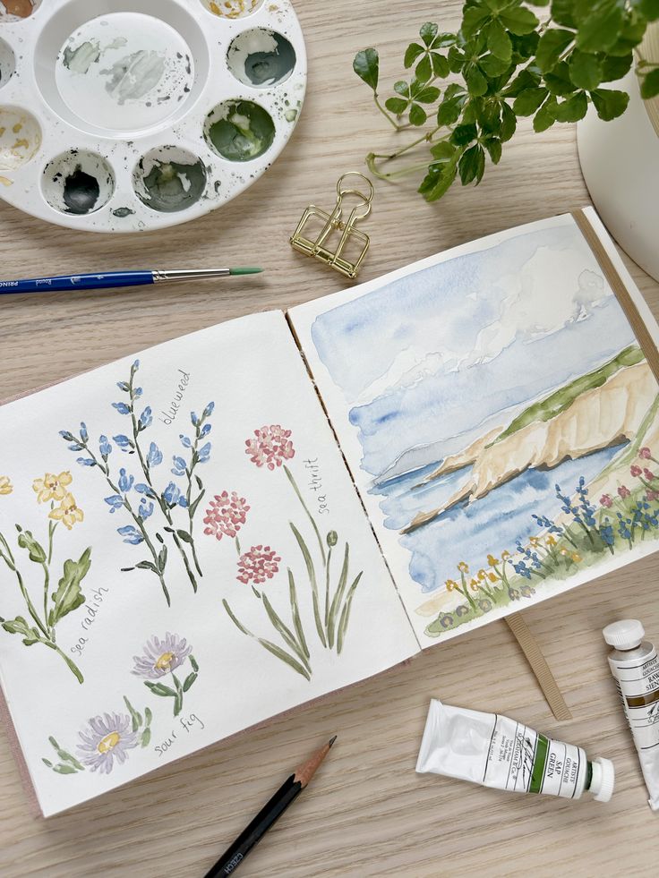 Mini Watercolor Paint Set
